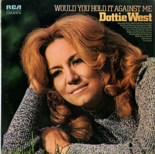 WEST, DOTTIE would you hold it against me ACL1-0125