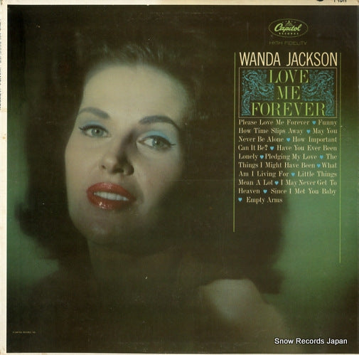 JACKSON, WANDA love me forever T1911