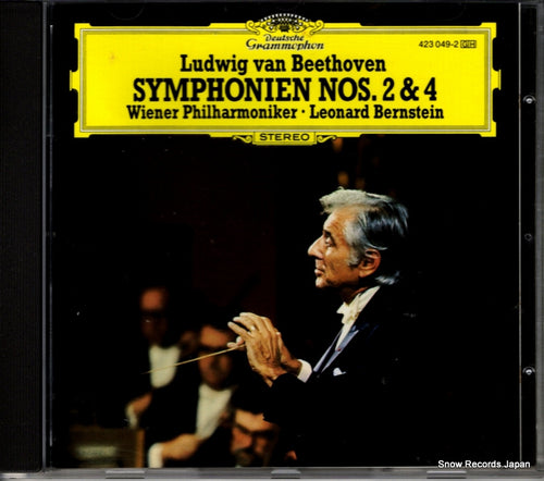 BERNSTEIN, LEONARD beethoven; symphonien no.2 & 4 423049-2