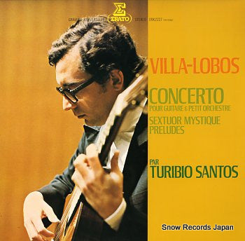 SANTOS, TURIBIO concerto pour guitare & petit orchestre  ERX-2227