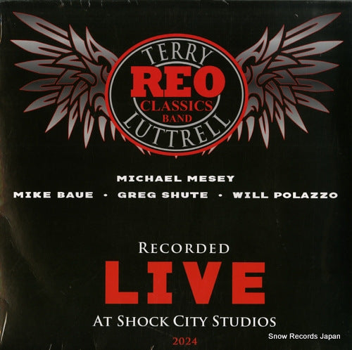 REO CLASSICS BAND live at shock city studios 2024 LP55002-2