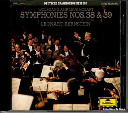 BERNSTEIN, LEONARD mozart; symphonies nos.38 & 39 F00G27070