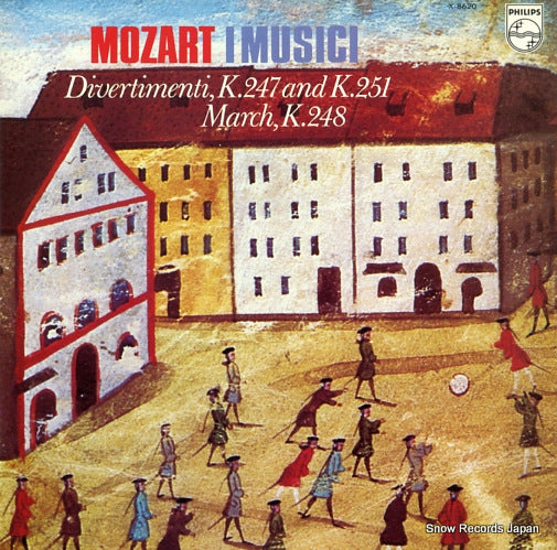 I MUSICI mozart; divertimenti k.247and k.251 X-8620