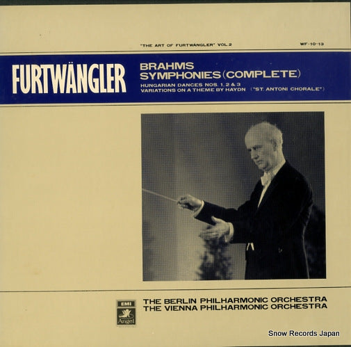 FURTWANGLER, WILHELM brahms; symphonies(complete) WF-10