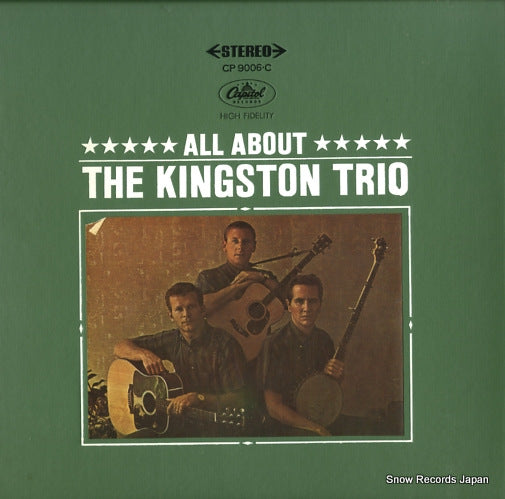 KINGSTON TRIO, THE all about the kingston trio CP9006C