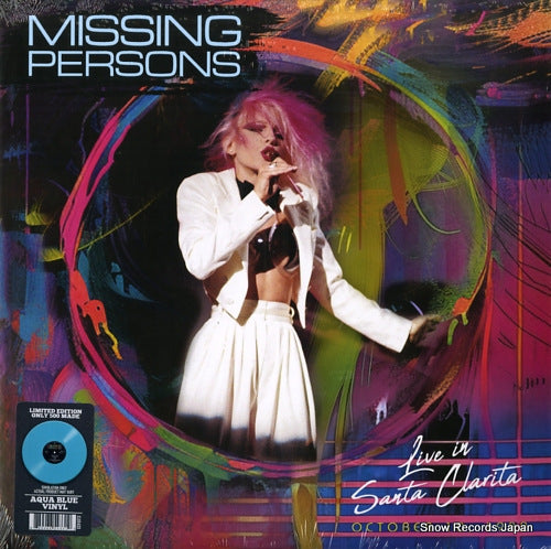 MISSING PERSONS live in santa clarita october 10, 1982 CLO5433