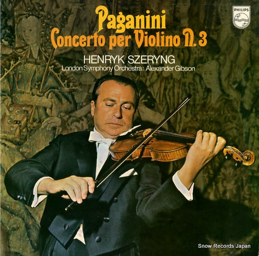 SZERYNG, HENRYK paganini; concerto per violino n.3 6500175
