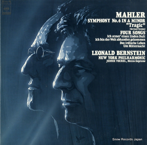 BERNSTEIN, LEONARD mahler; symphony no.6 "tragic" SOCJ35
