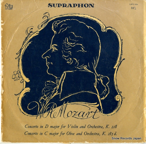 V/A mozart; concerto in d for violin and orchestra k.218 LPV326