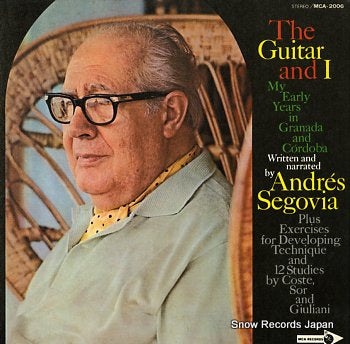 SEGOVIA, ANDRES guitar and i, the MCA-2006