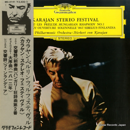KARAJAN, HERBERT VON karajan stereo festival MG-2141