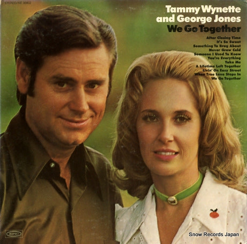 WYNETTE, TAMMY, AND GEORGE JONES we go together KE30802