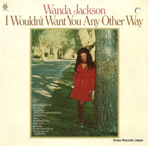 JACKSON, WANDA i wouldn't want you any other way ST-11096
