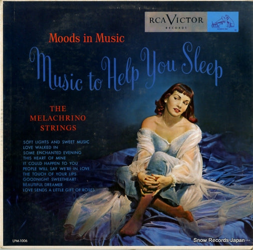 MELACHRINO STRINGS, THE music to help you sleep LPM1006