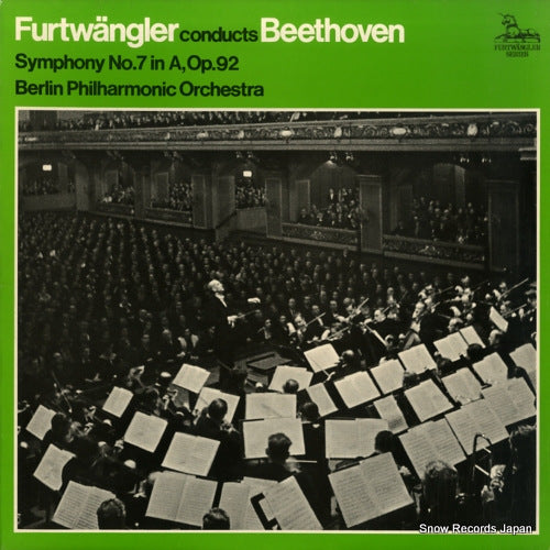 FURTWANGLER, WILHELM beethoven; symphony no.7 WFS8
