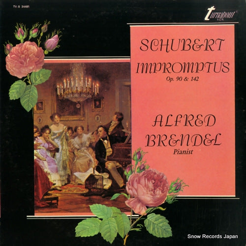 BRENDEL, ALFRED schubert; impromptus op.90 & 142 TV-S34481