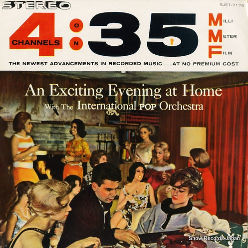 INTERNATIONAL POP ORCHESTRA, THE an exciting evening at home SJET-7178