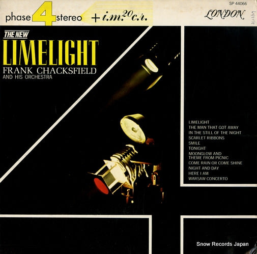 CHACKSFIELD, FRANK the new limelight SP44066