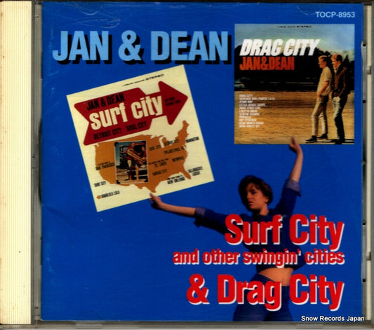 JAN AND DEAN surf city and other swingin' cities & drag city TOCP-8953