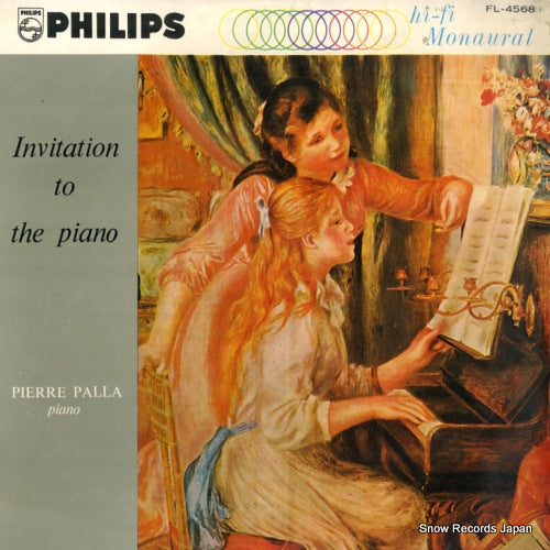 PALLA, PIERRE invitation to the piano FL-4568