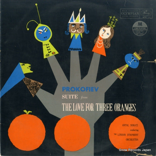 DORATI, ANTAL prokofiev; suite from the love for three oranges MPM12