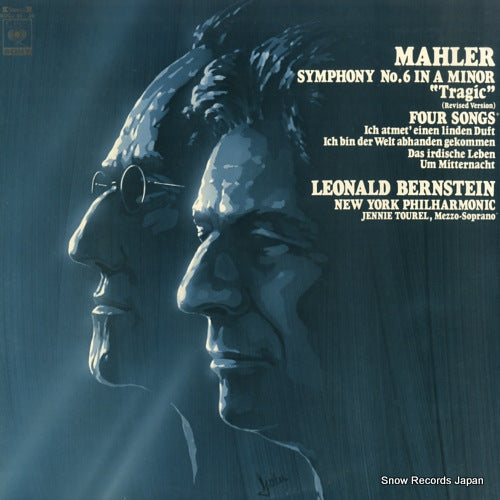 BERNSTEIN, LEONARD mahler; symphony no.6 "tragic" SOCJ35
