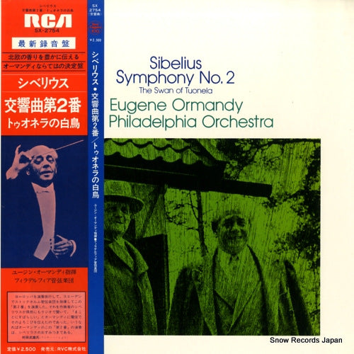 ORMANDY, EUGENE sibelius; symphony no.2 SX-2754