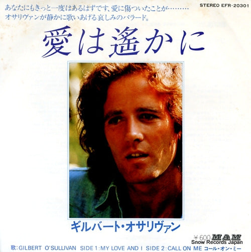 O'SULLIVAN, GILBERT my love and i EFR-20301
