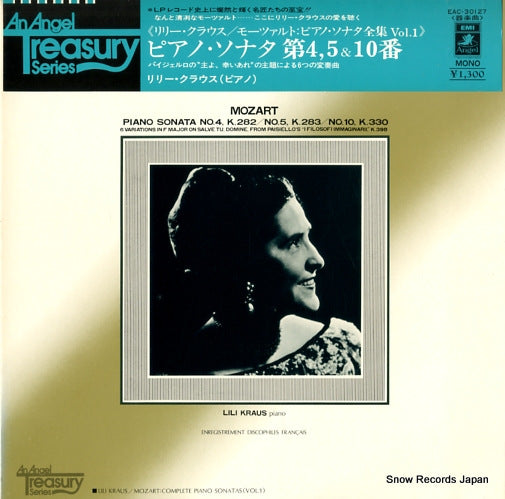 KRAUS, LILI mozart; piano sonata no.4 k.282 EAC-30127