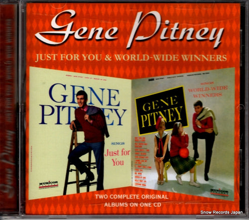 PITNEY, GENE just for you & world-wide winners NEMCD889