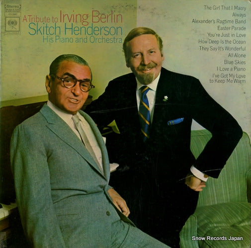 HENDERSON, SKITCH a tribute to irving berlin CS9683