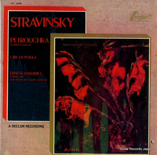 ANSERMET, ERNEST stravinsky; circus polka/petrouchka TV-S34383