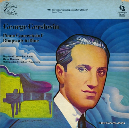 LEWENTHAL, RAYMOND gershwin; piano concerto in f/rhapsody in blue PMC-7115