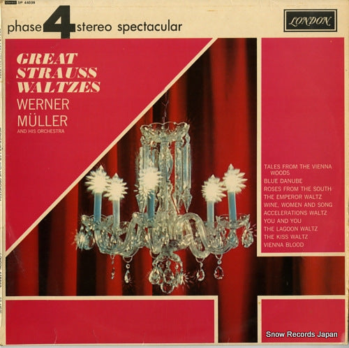 MULLER, WERNER great strauss waltzes SP44039