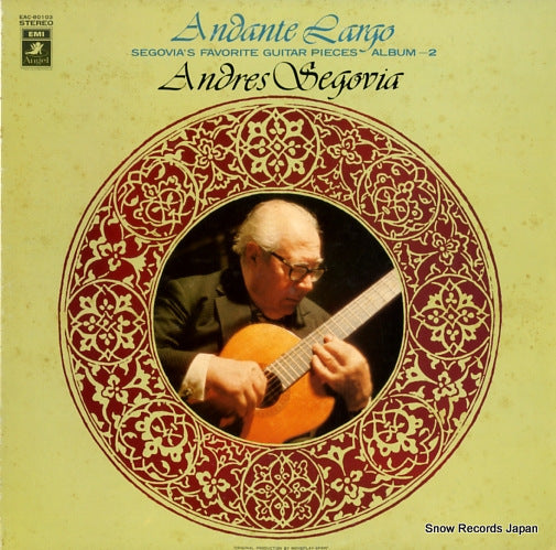 SEGOVIA, ANDRES andante largo EAC-80103