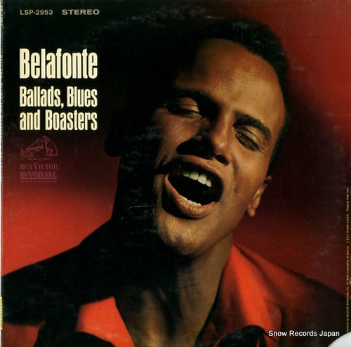 BELAFONTE, HARRY ballads, blues and boasters LSP-2953