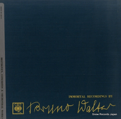 WALTER, BRUNO immortal recordings by bruno walter 4 BWM-18-C