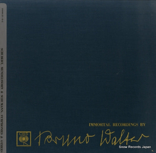 WALTER, BRUNO immortal recordings by bruno walter 5 BWM-21-C