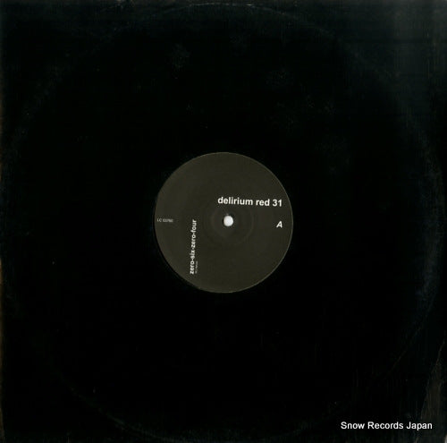 WJ HENZE zero-six-zero-four DELIRIUMRED31