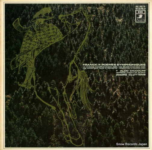 CLUYTENS, ANDRE franck; 4 poemes symphoniques AA-8676