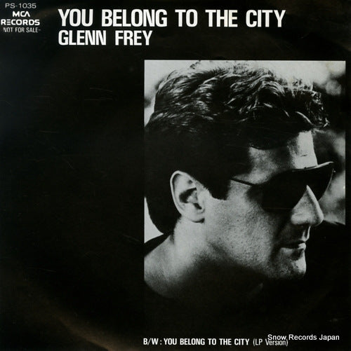FREY, GLENN you belong to the city PS-1035