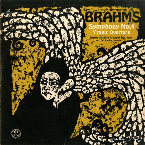 SCHURICHT, CARL brahms; symphony no.4 SM-2249A