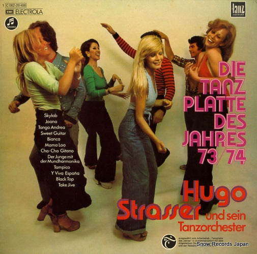 STRASSER, HUGO, UND SEIN TANZORCHESTER die tanzplatte des jahres 73/74 1C062-29488