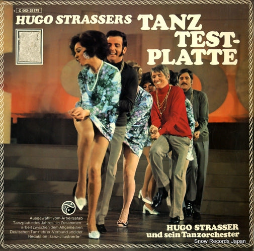 STRASSER, HUGO, UND SEIN TANZORCHESTER hugo strassers tanz test-platte 1C062-28875