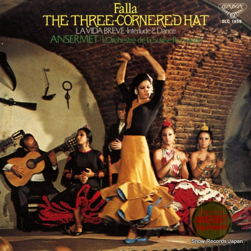 ANSERMET, ERNEST falla; the three-cornered hat SLC1959