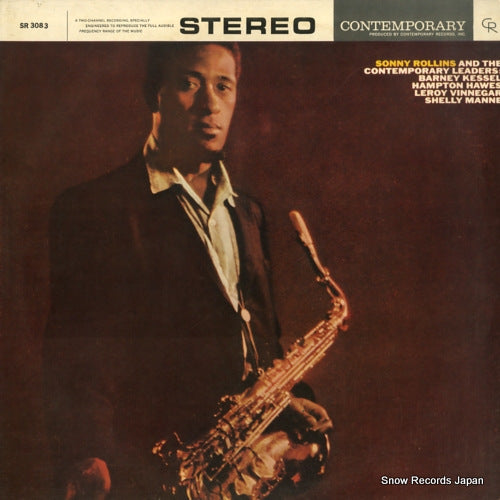 ROLLINS, SONNY sonny rollins and the contemporary leaders SR3083