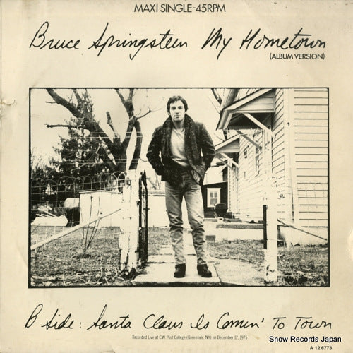SPRINGSTEEN, BRUCE my hometown CBSA12.6773