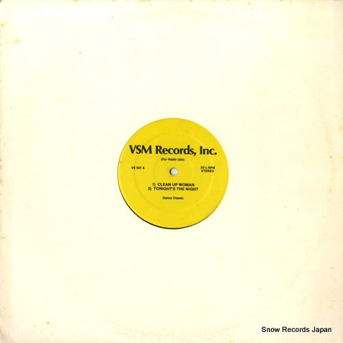 WRIGHT, BETTY / STEVIE WONDER clean up woman / all i do VS507