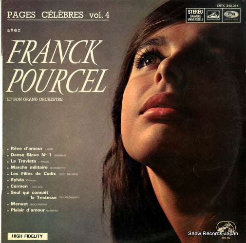 POURCEL, FRANCK pages celebraes vol.4 SHTX340014