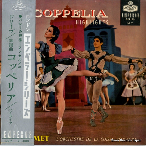 ANSERMET, ERNEST delibes; coppelia highlights LE7